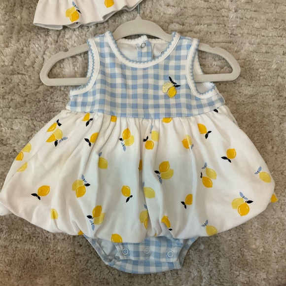 Little Me Lemon Bubble with Hat - Picture 1 of 5